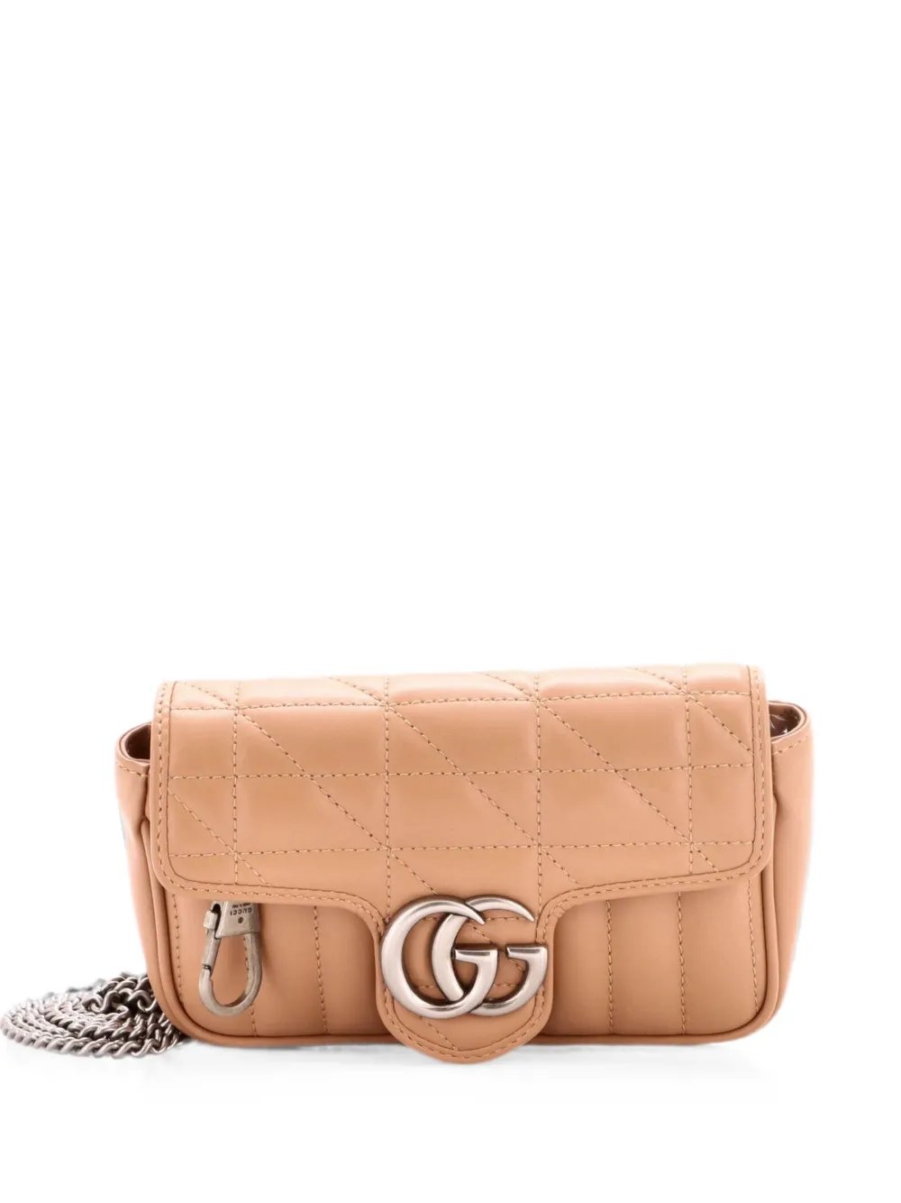 GG Marmont Flap Bag Mixed Matelasse Leather Super Mini crossbody bag