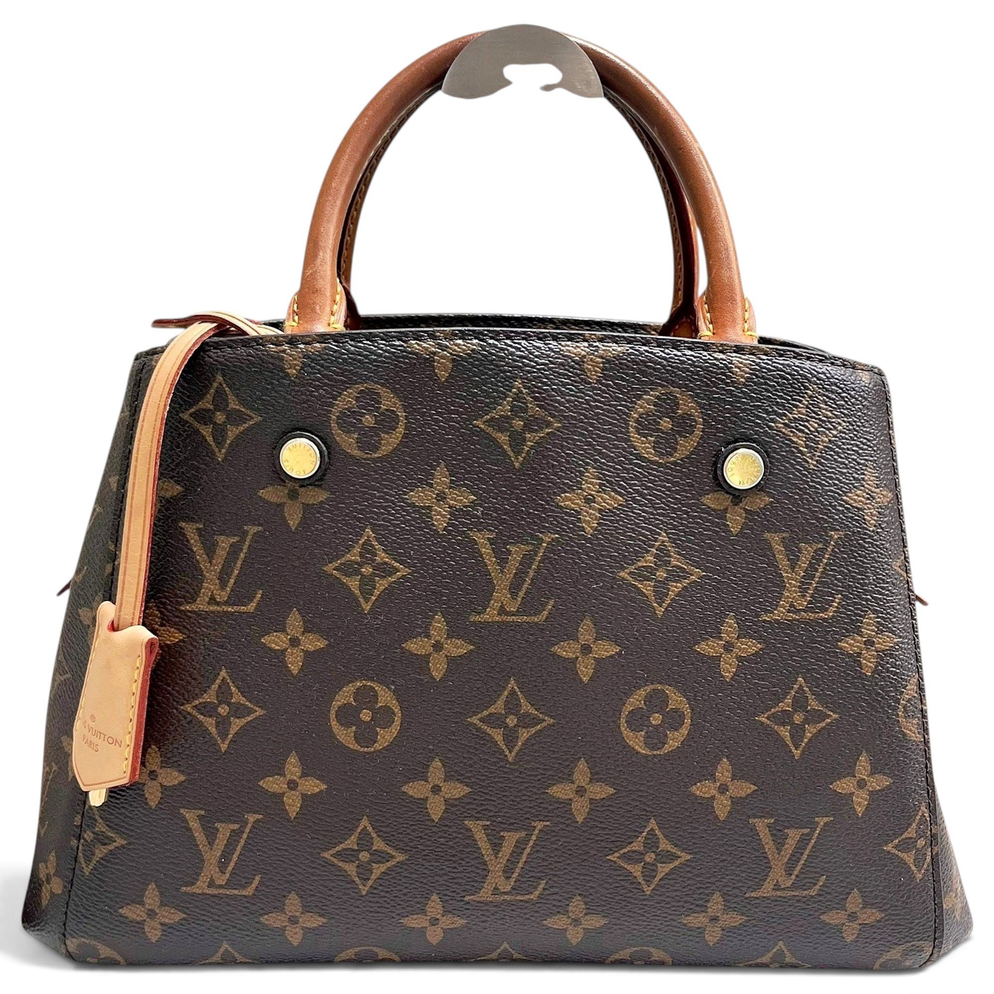 Louis Vuitton Montaigne leather handbag