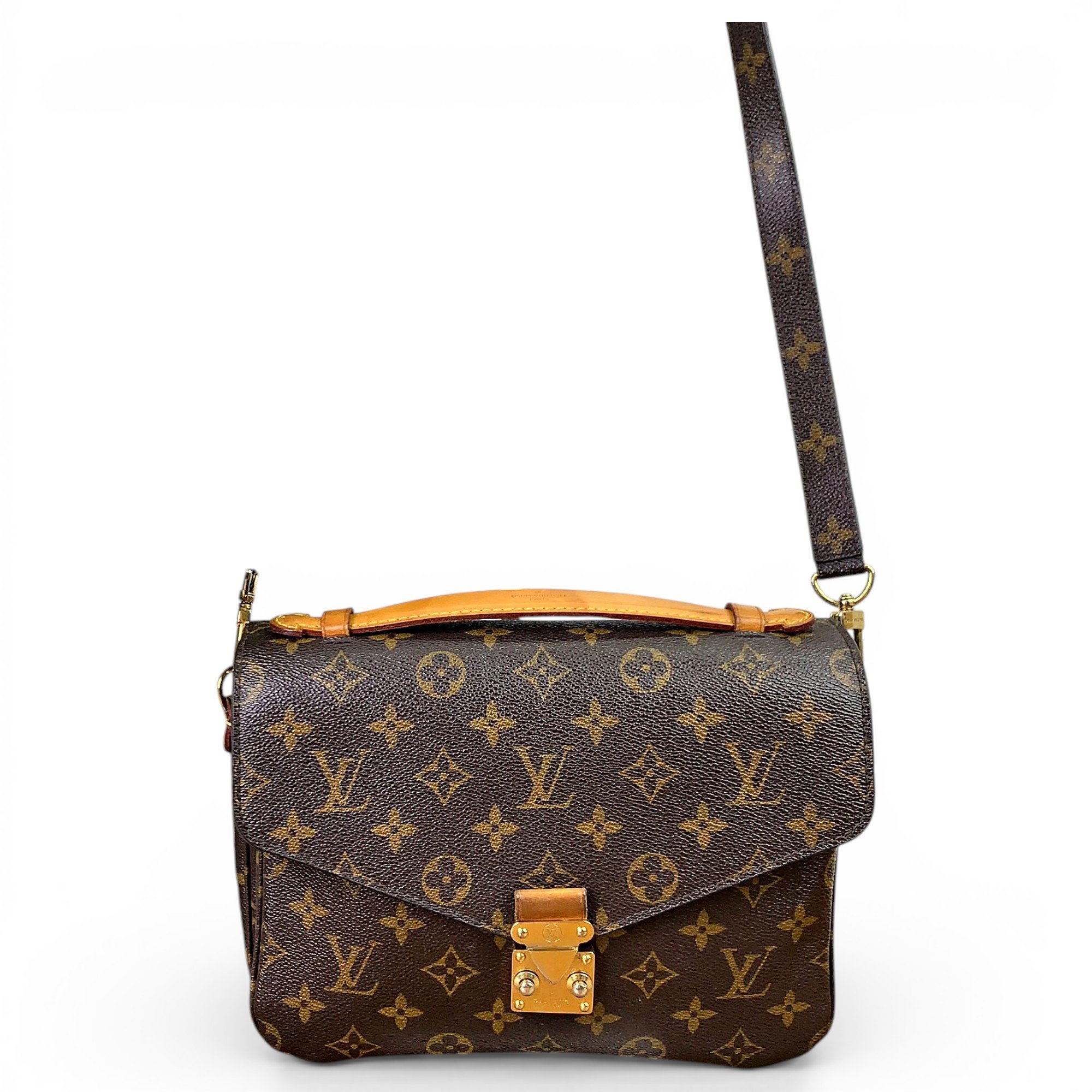 Metis leather crossbody bag