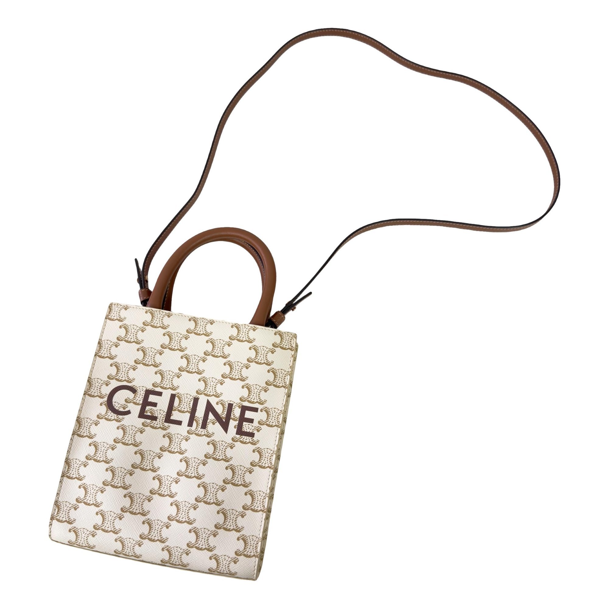 Cabas Vertical cloth crossbody bag