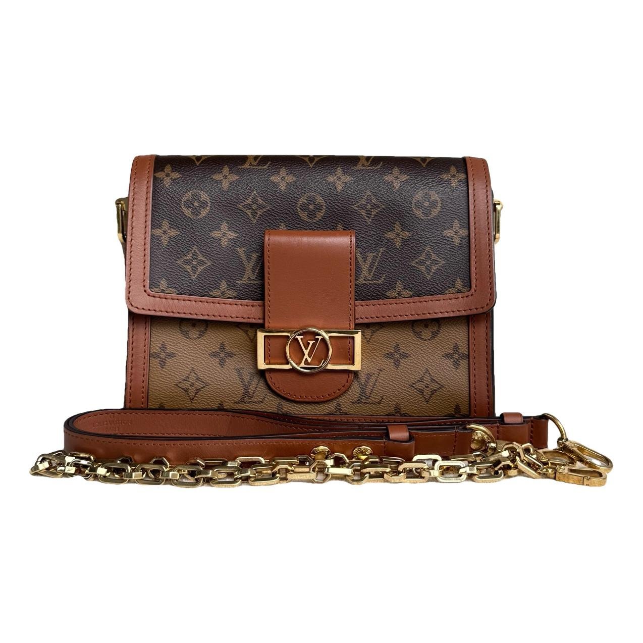 Louis Vuitton Dauphine Mini leather handbag