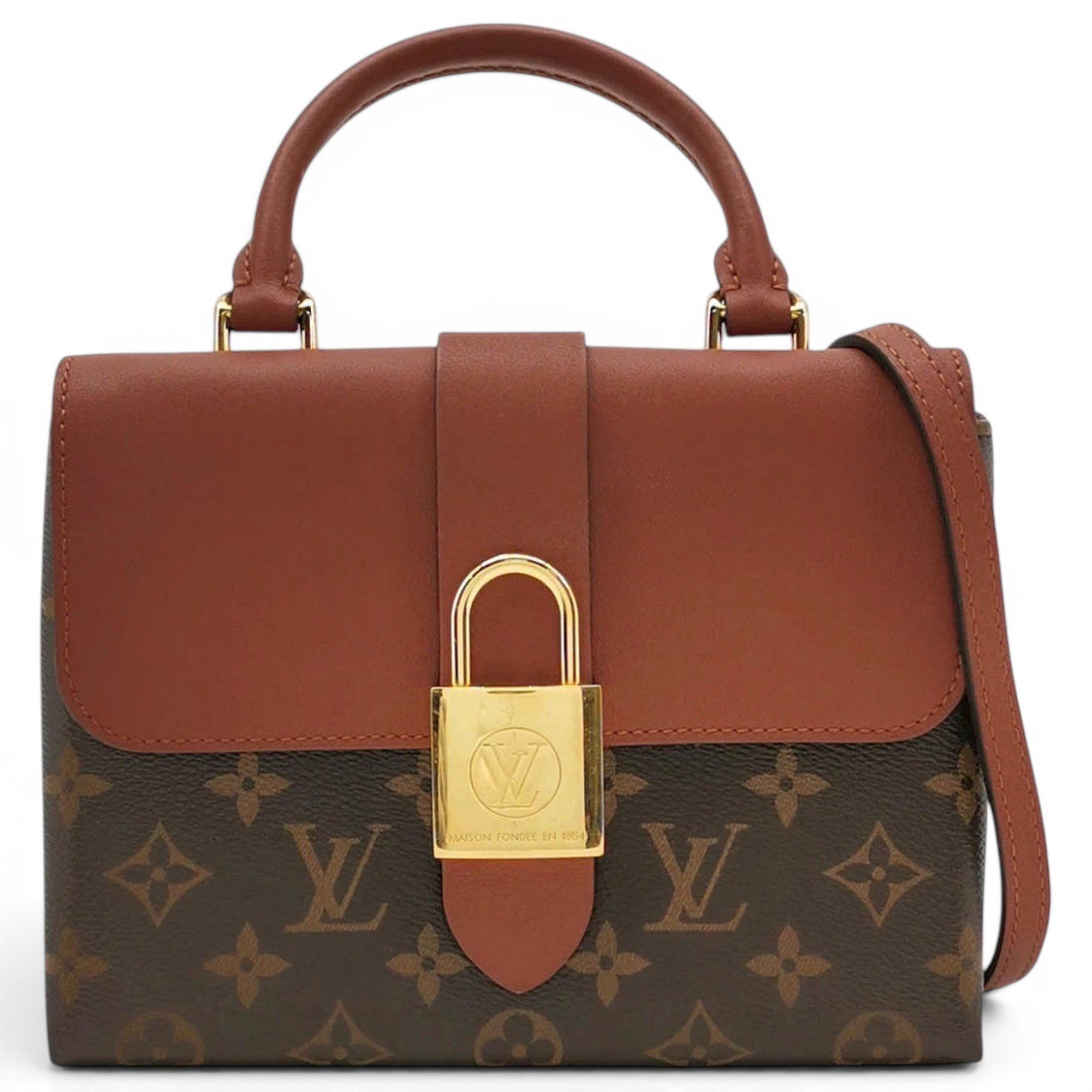 Locky BB leather handbag