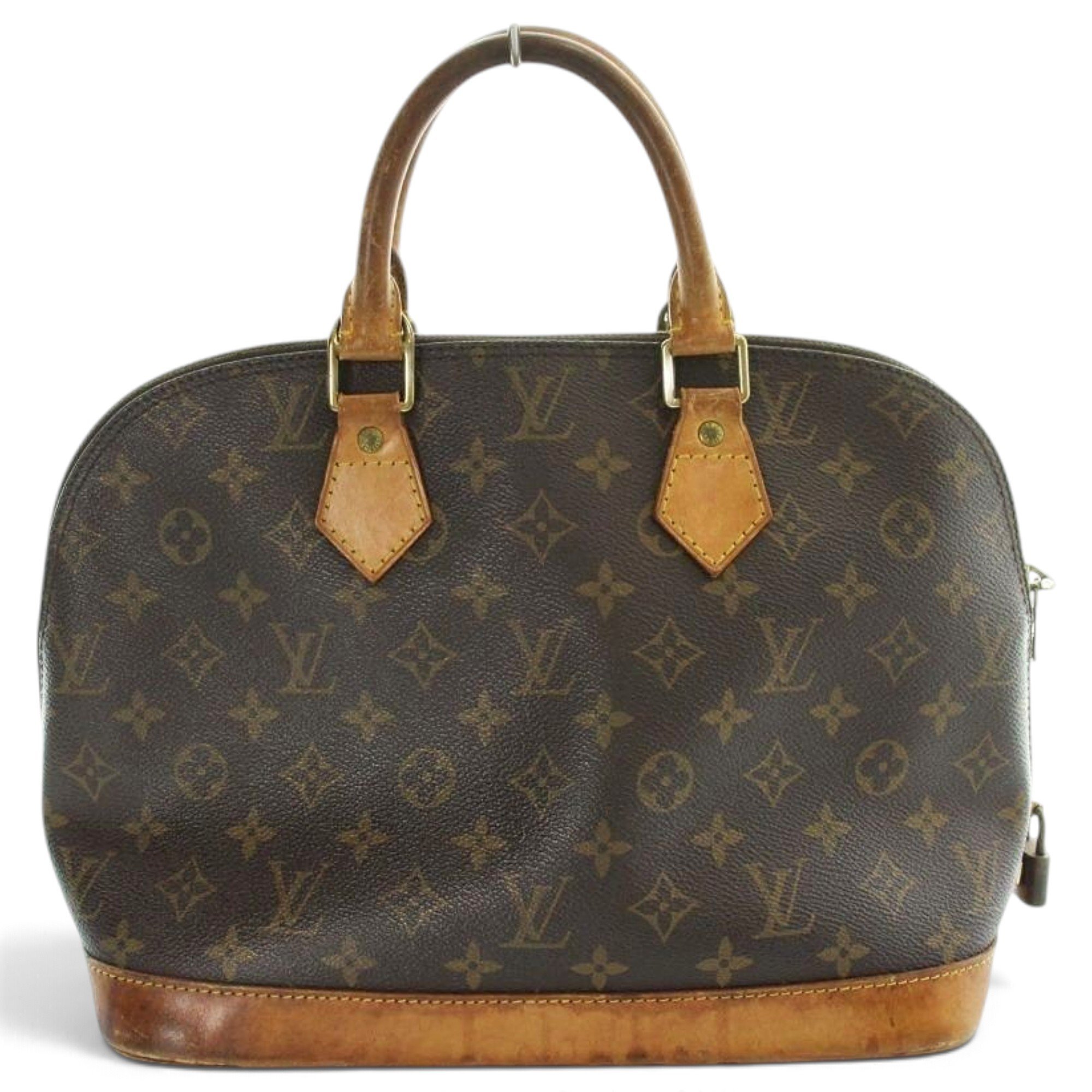 Alma leather handbag