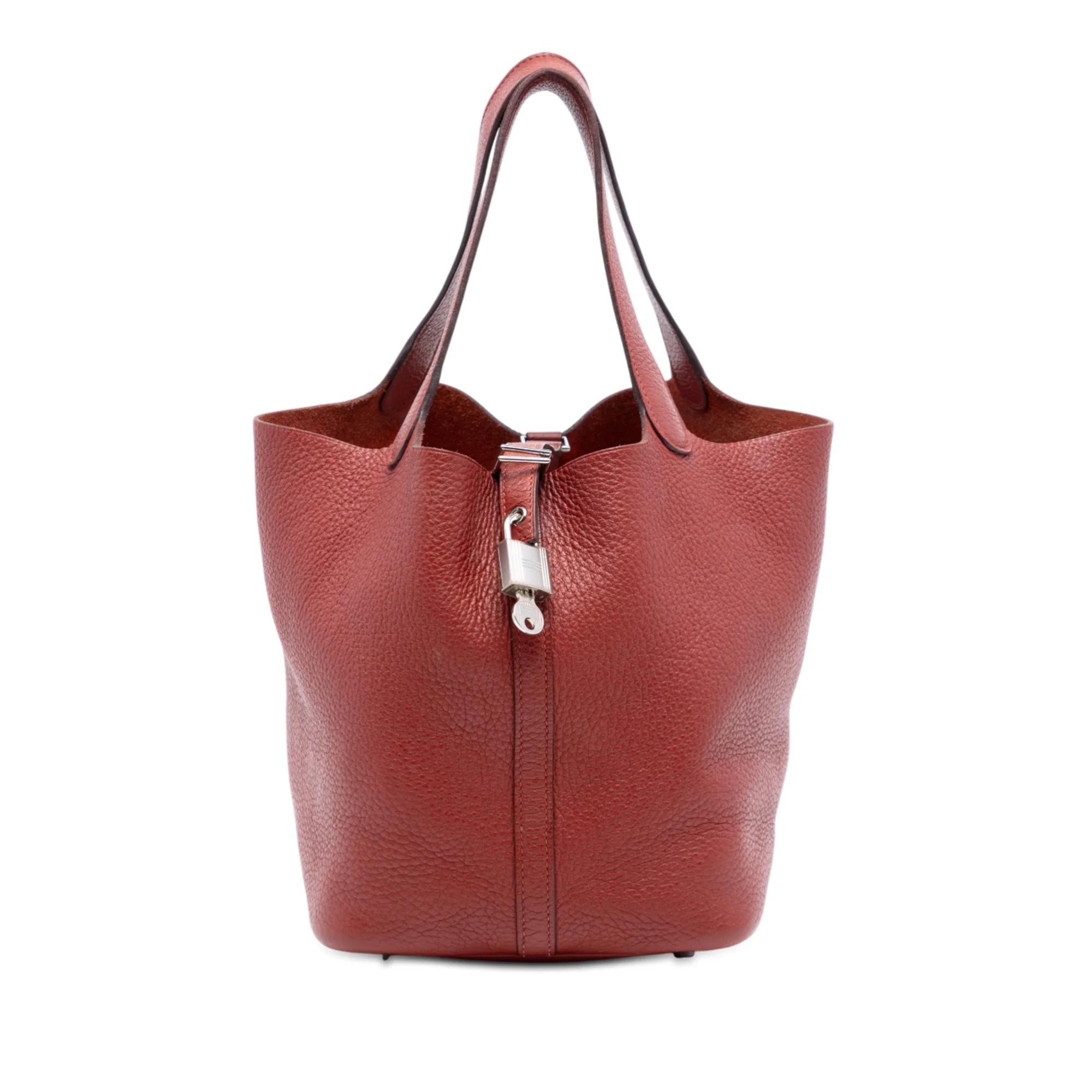 Picotin pony-style calfskin handbag