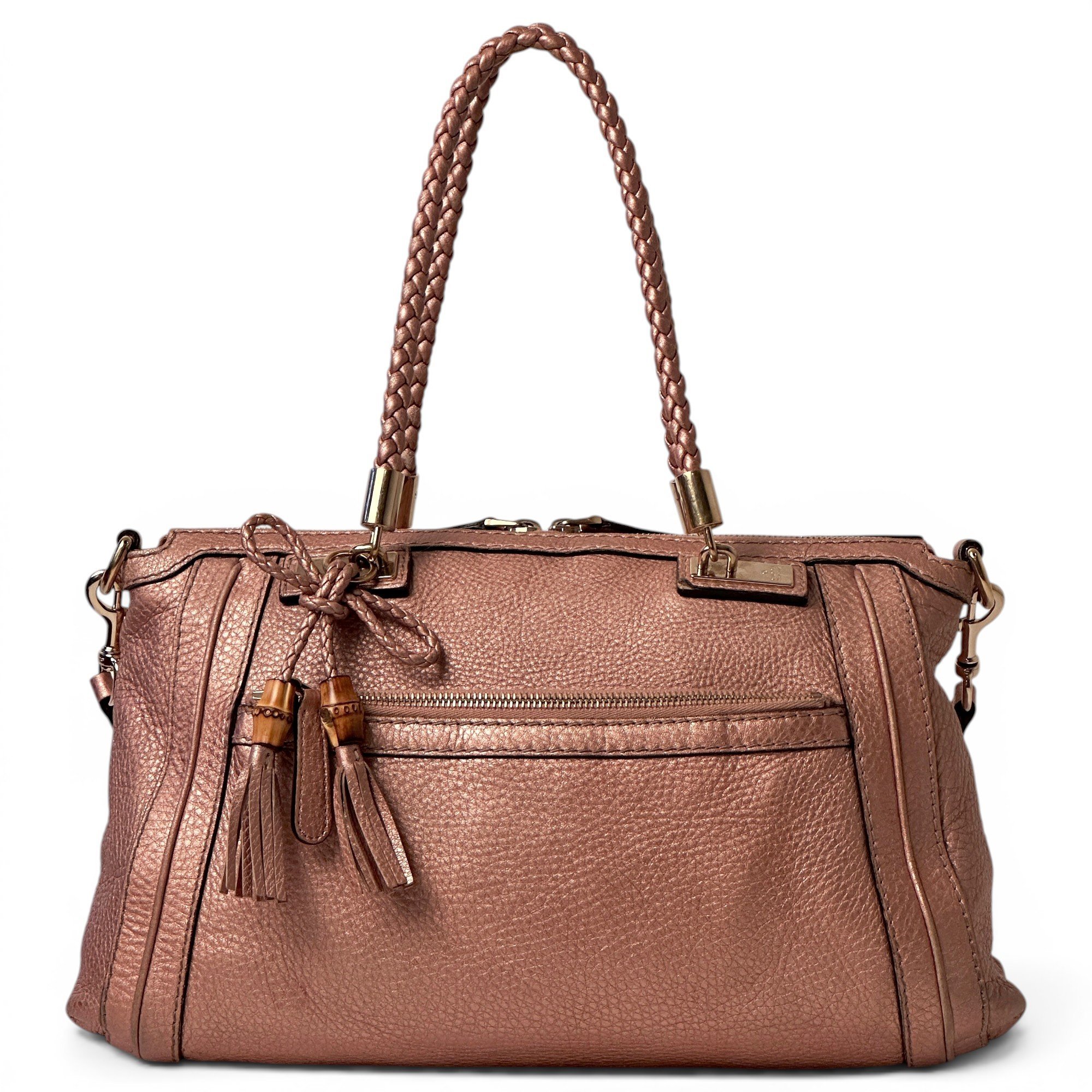Hobo leather handbag