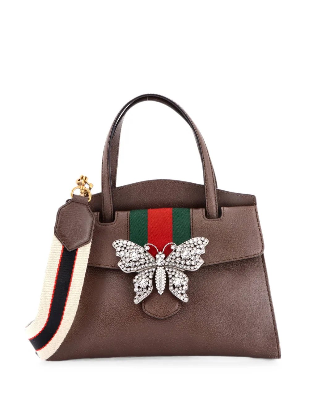Totem Top Handle Bag Leather Medium tote bag