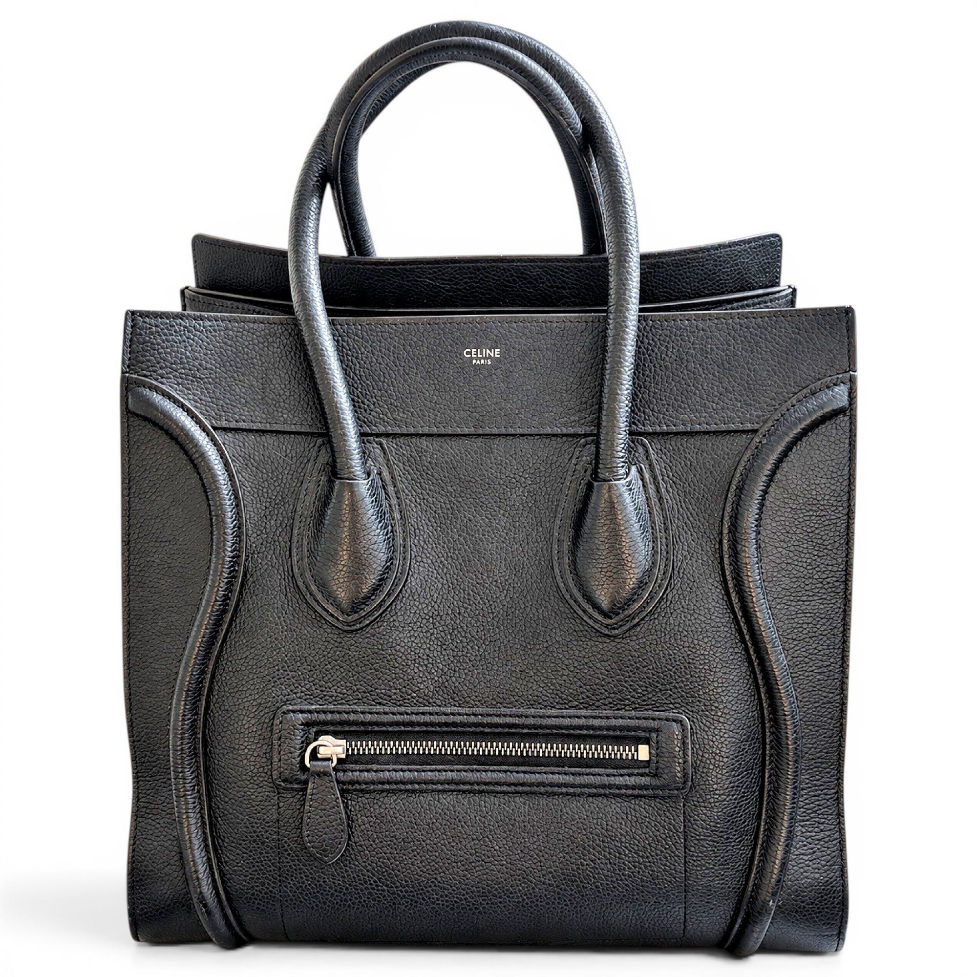 Luggage leather handbag