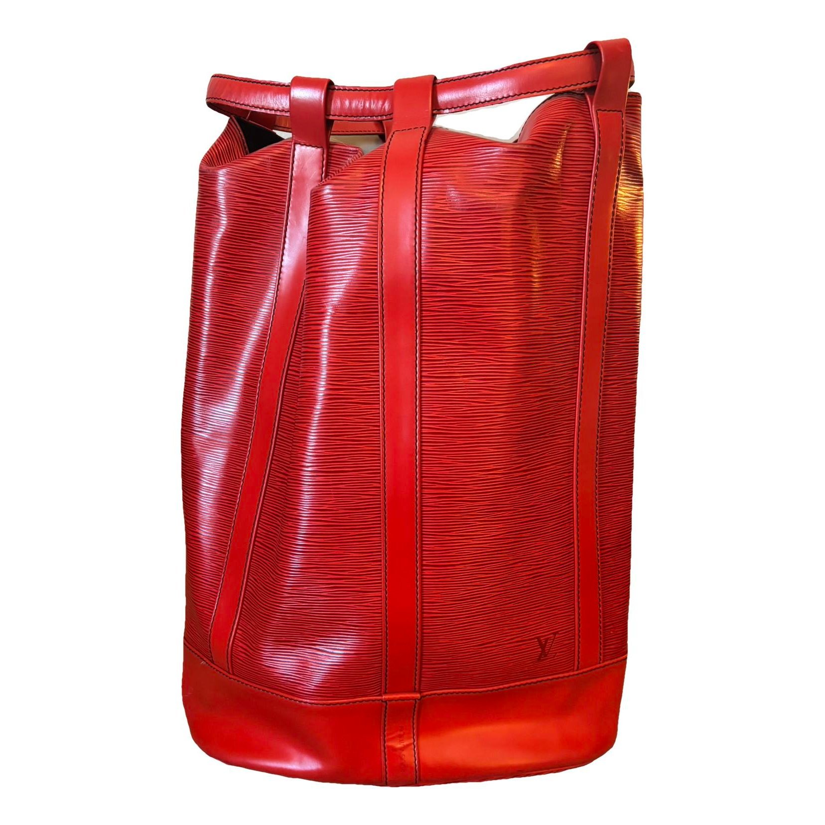 Louis Vuitton Randonnée pony-style calfskin backpack