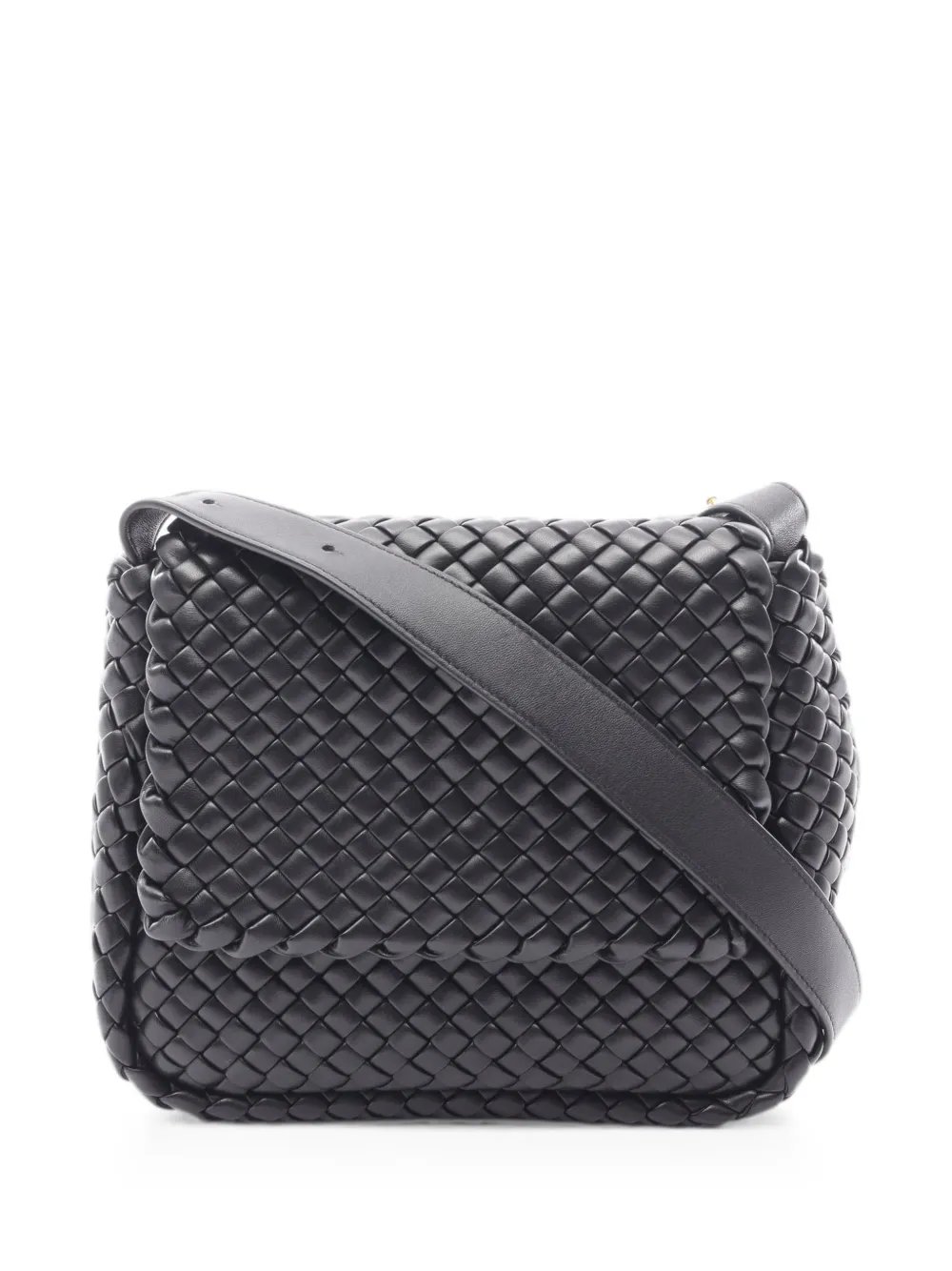 Bottega Veneta 2010s Intrecciato Cobble shoulder bag