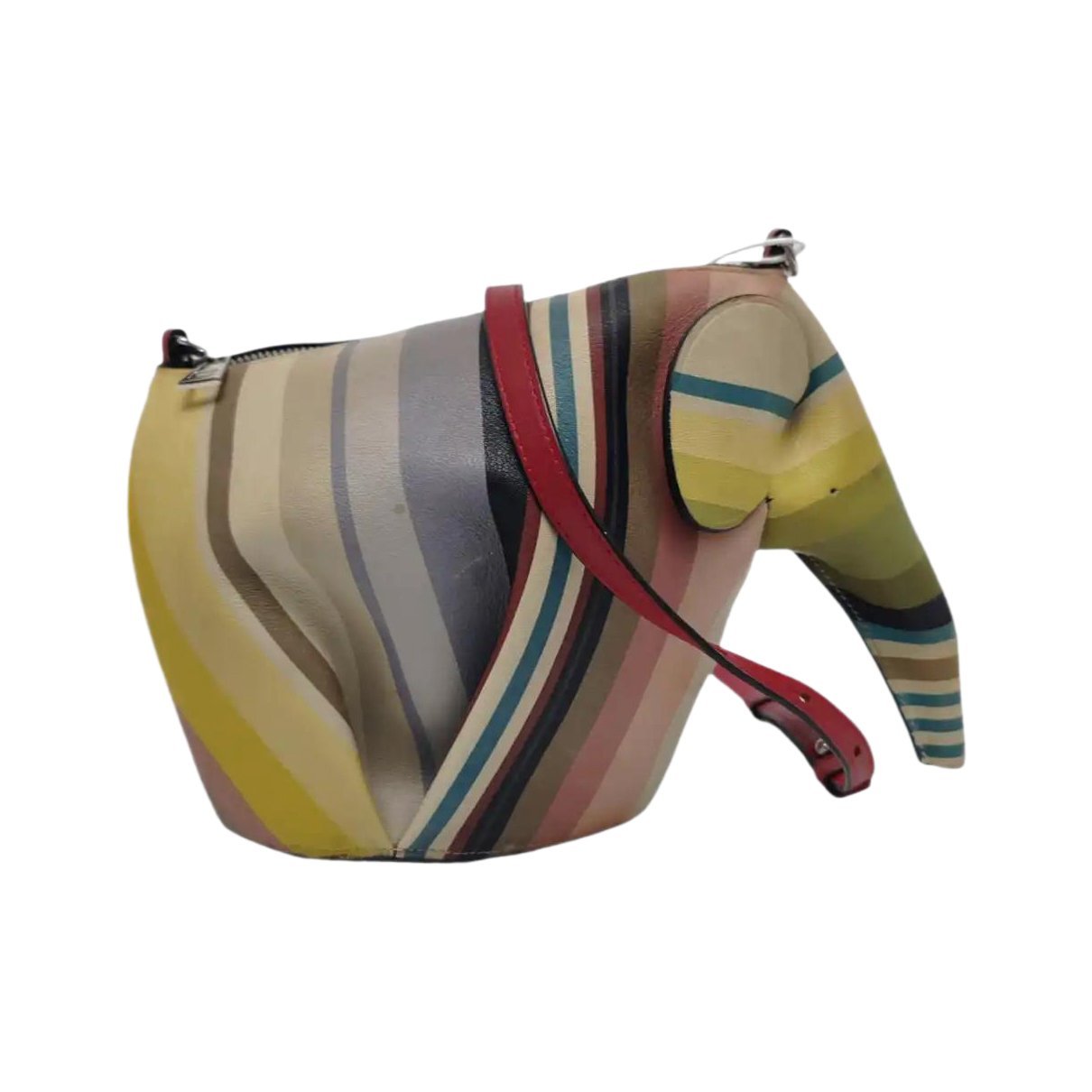 Animals leather crossbody bag