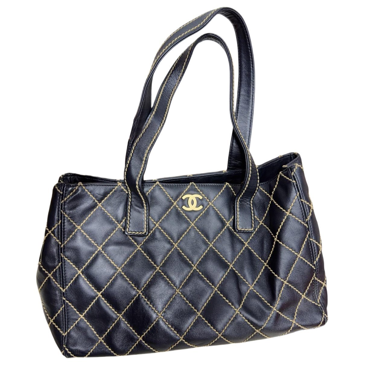 Executive leather tote