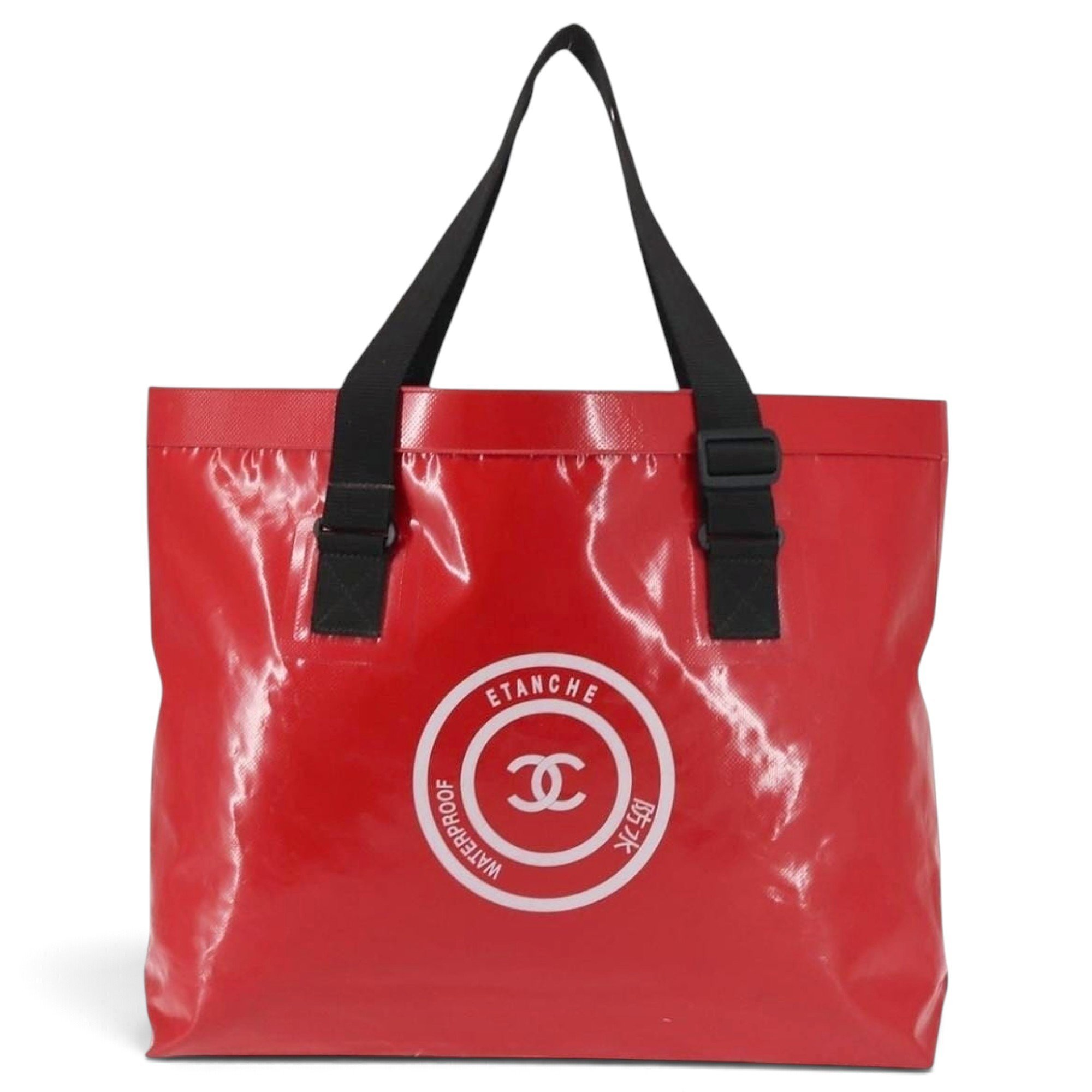 Leather tote