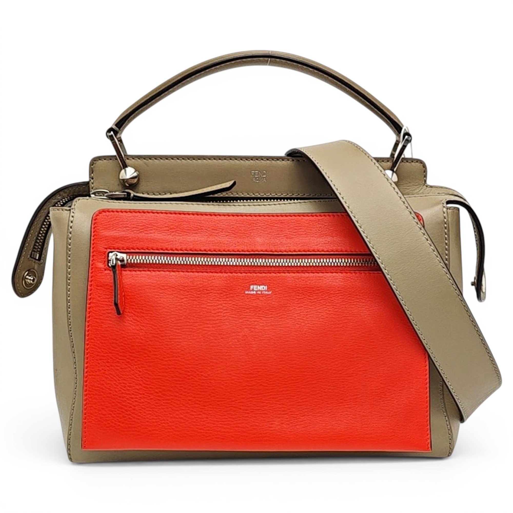 Leather handbag