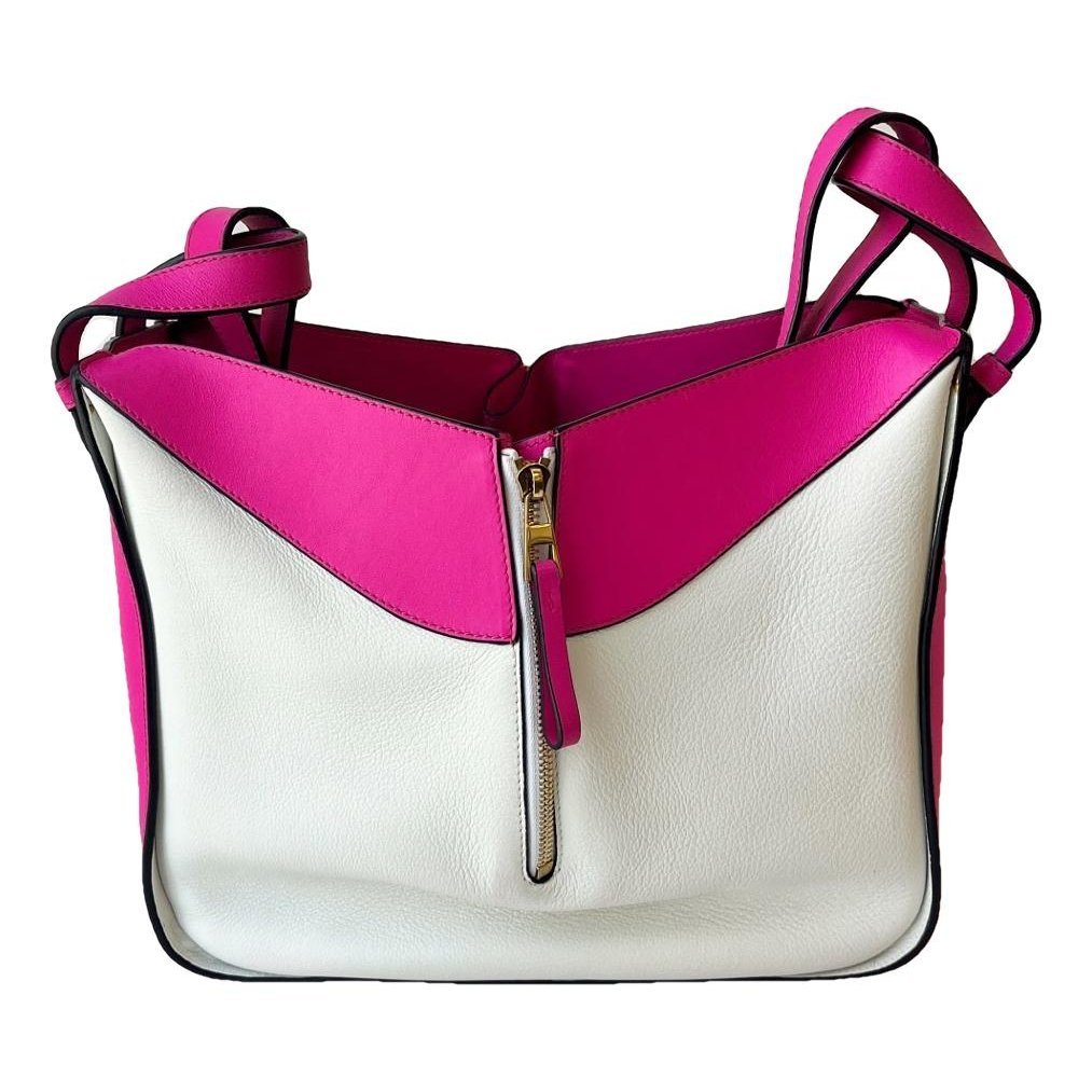 Hammock leather handbag