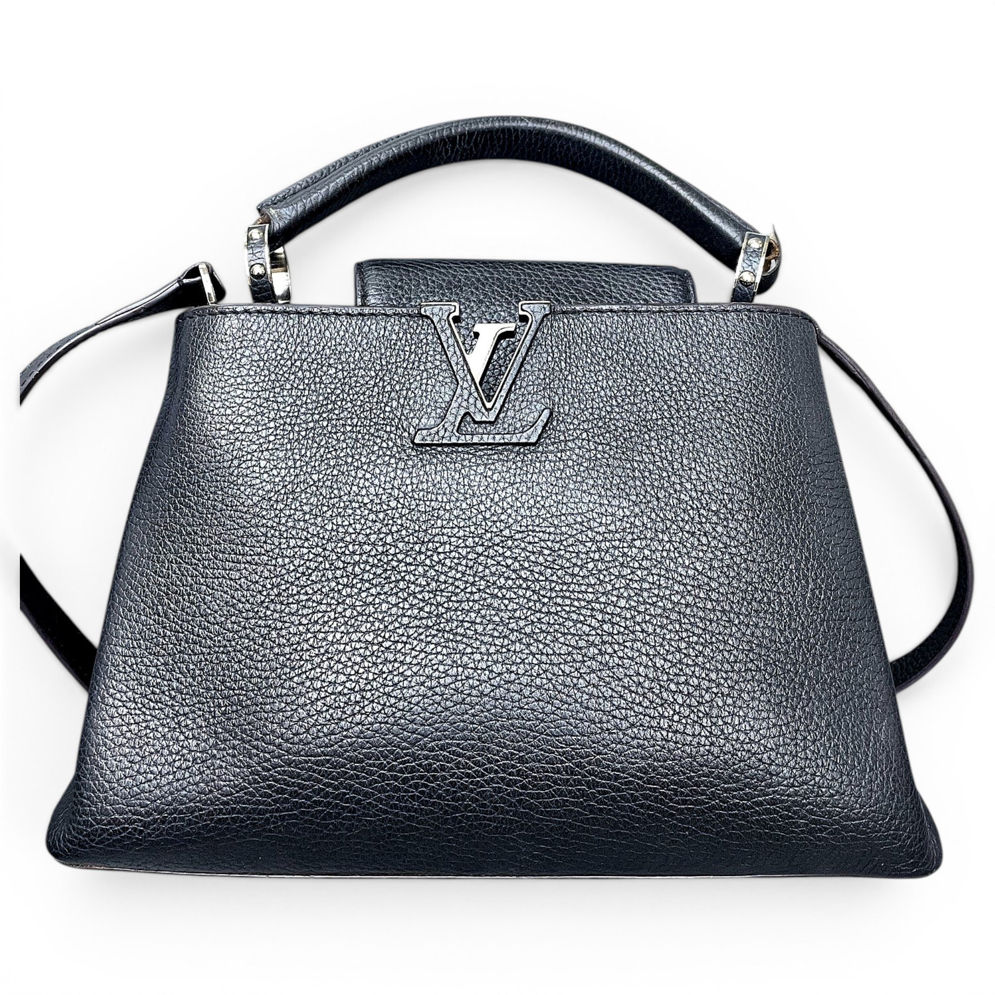 Capucines leather handbag