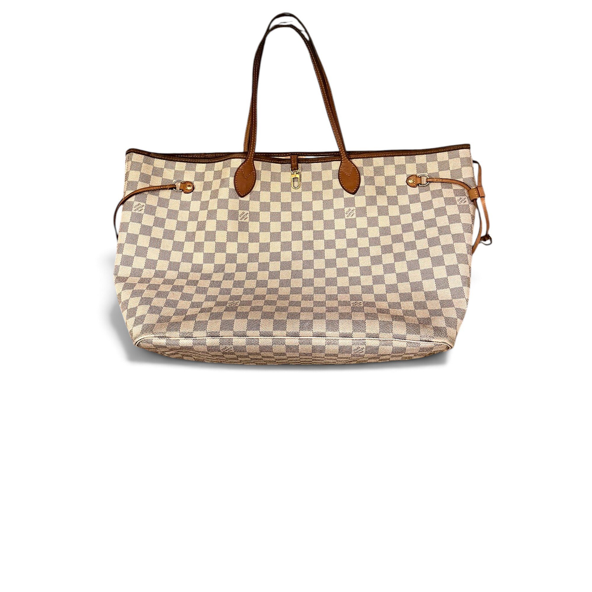 Neverfull leather tote