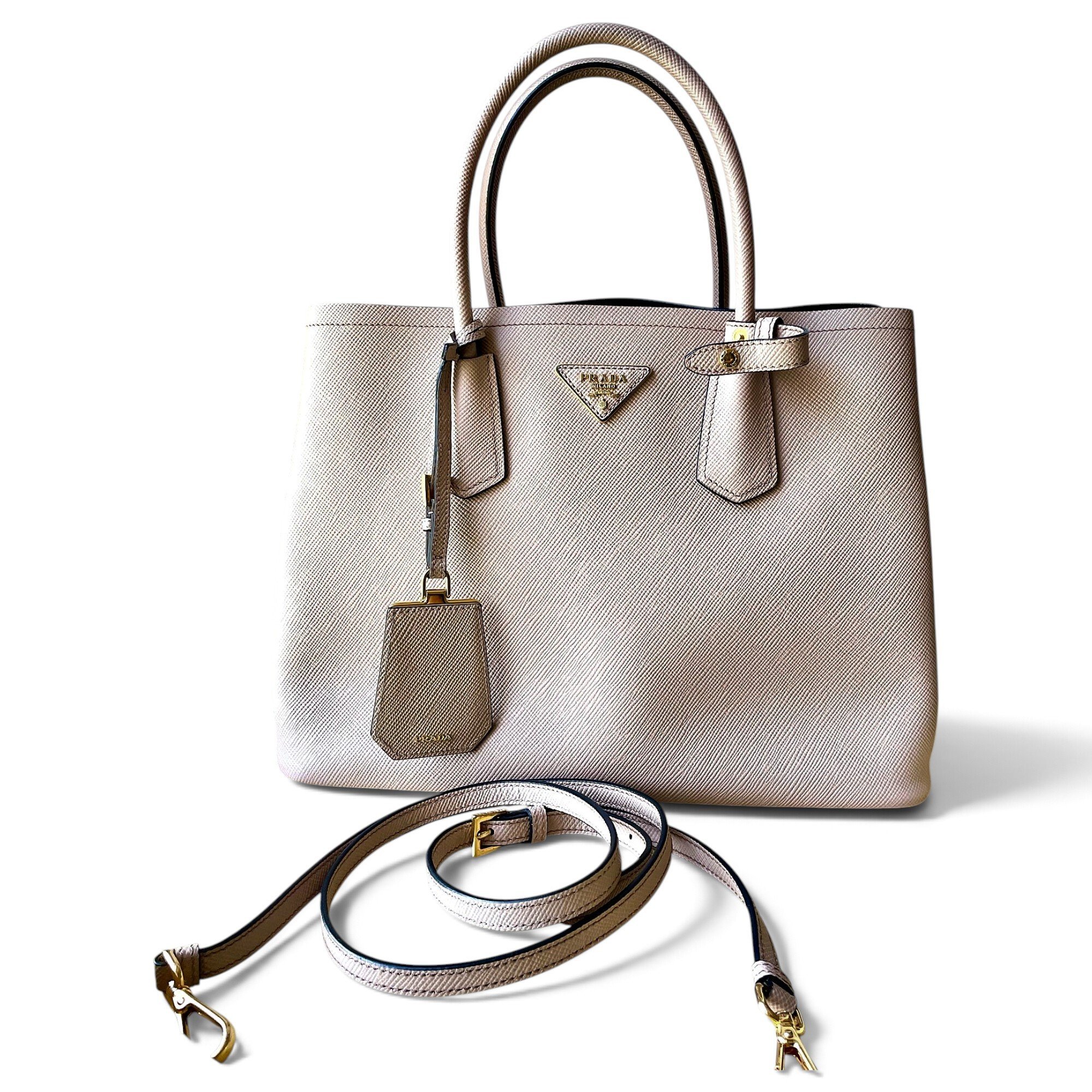 Leather tote