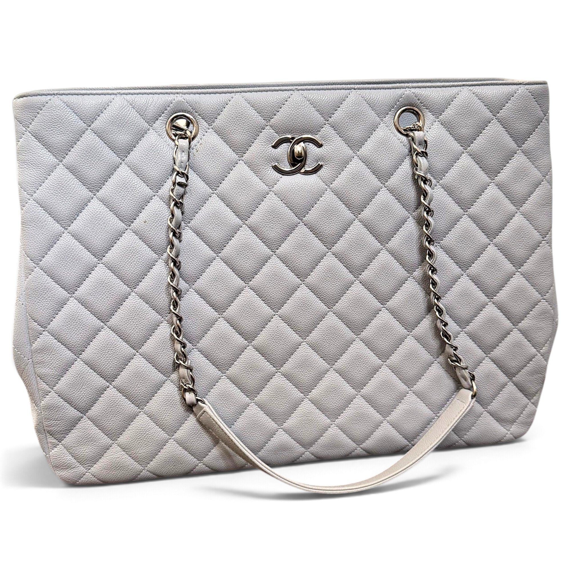 Leather tote