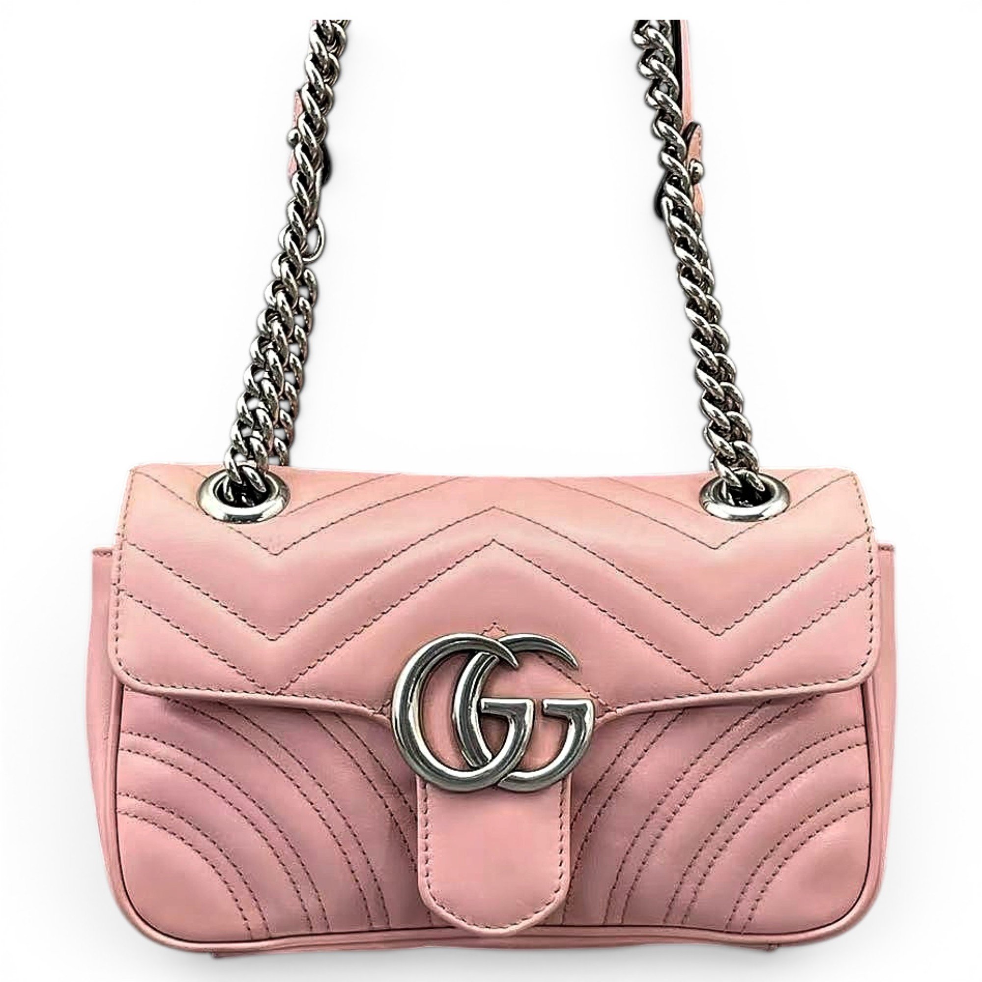 GG Marmont Flap leather handbag