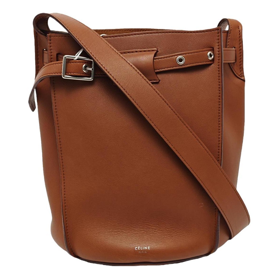Big Bag leather handbag