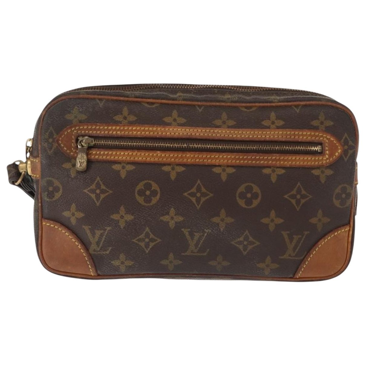 Marly Dragonne leather clutch bag