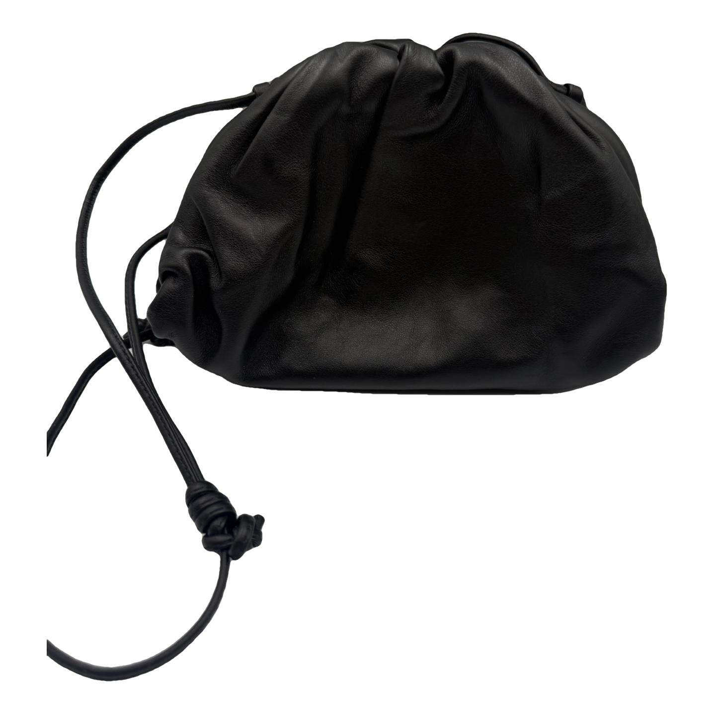 Pouch leather handbag