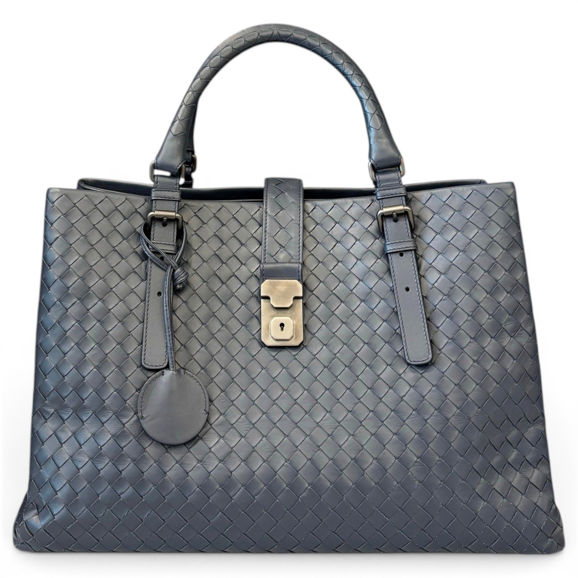 Roma pony-style calfskin tote