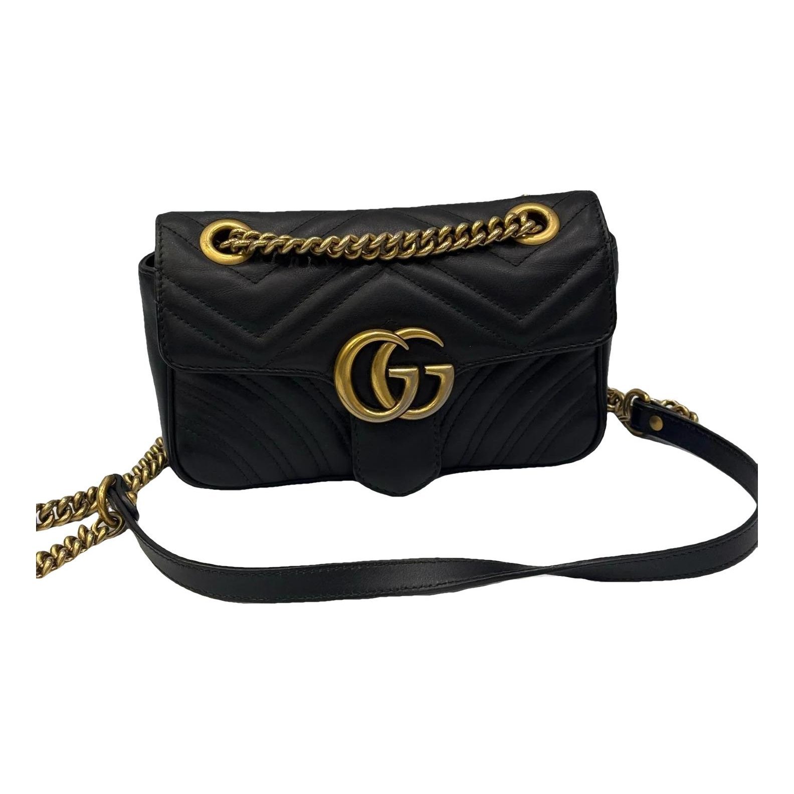 GG Marmont leather mini bag