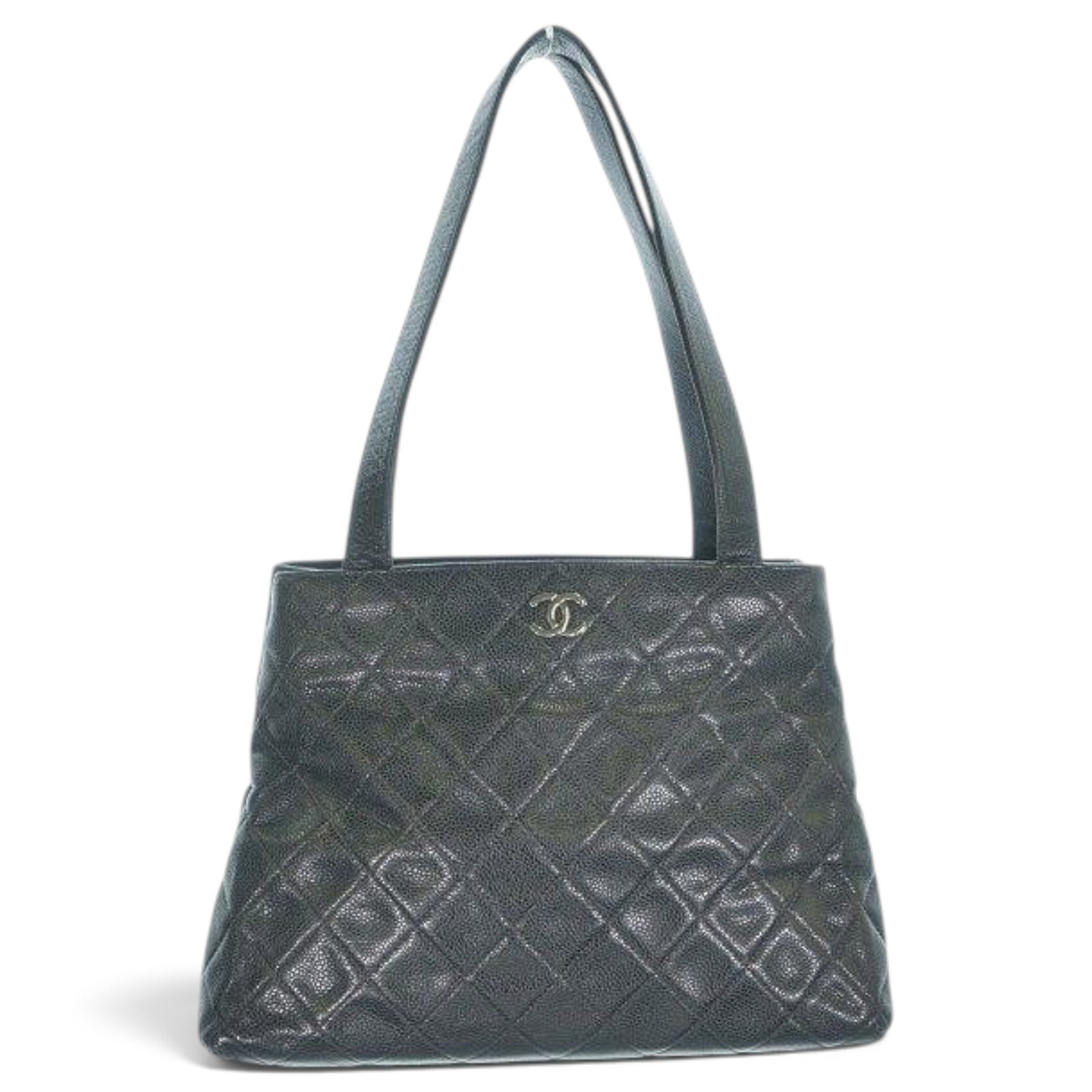Leather tote