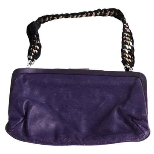 Leather mini bag