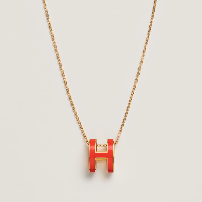 Orange Foncé Pop H Pendant