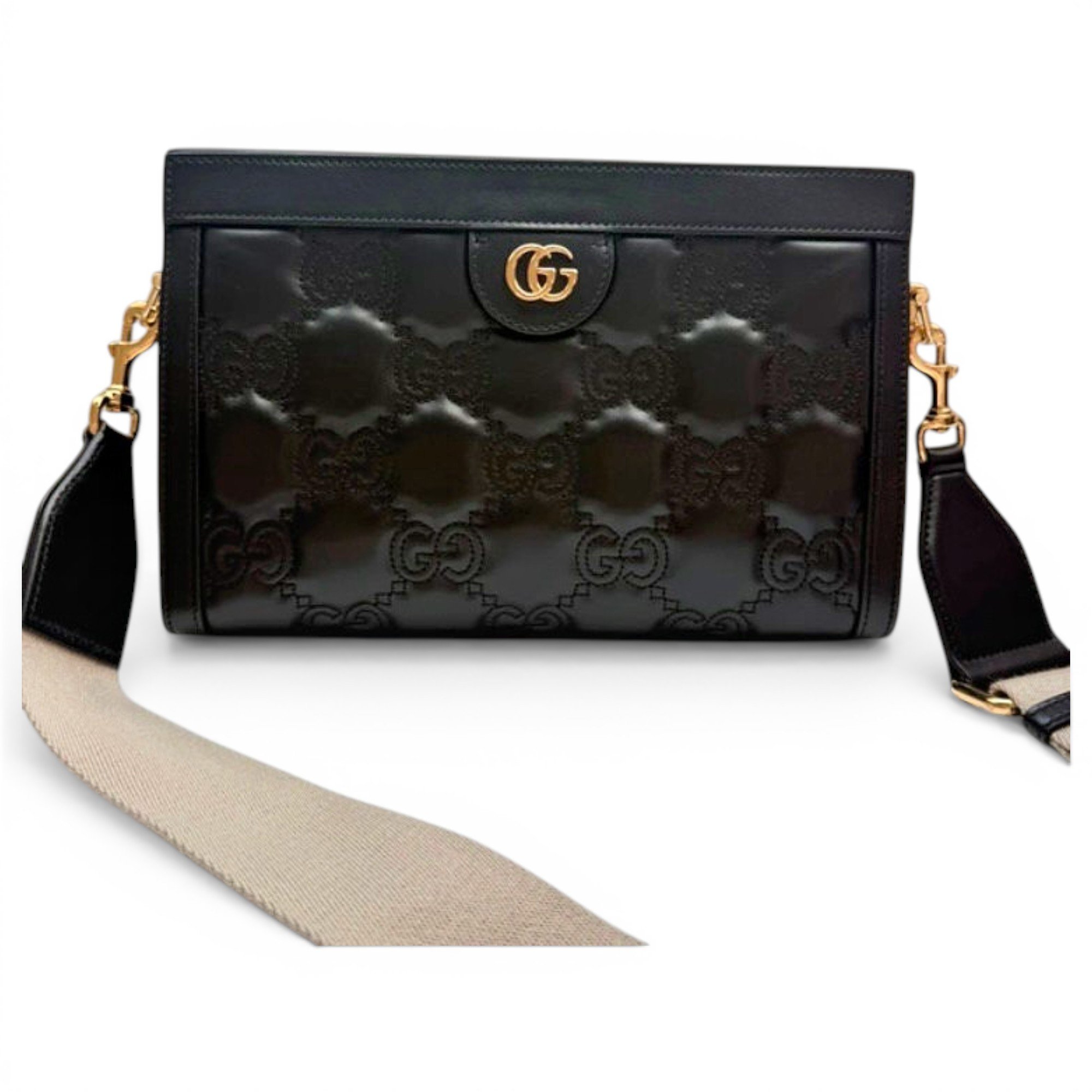 Ophidia Chain leather handbag
