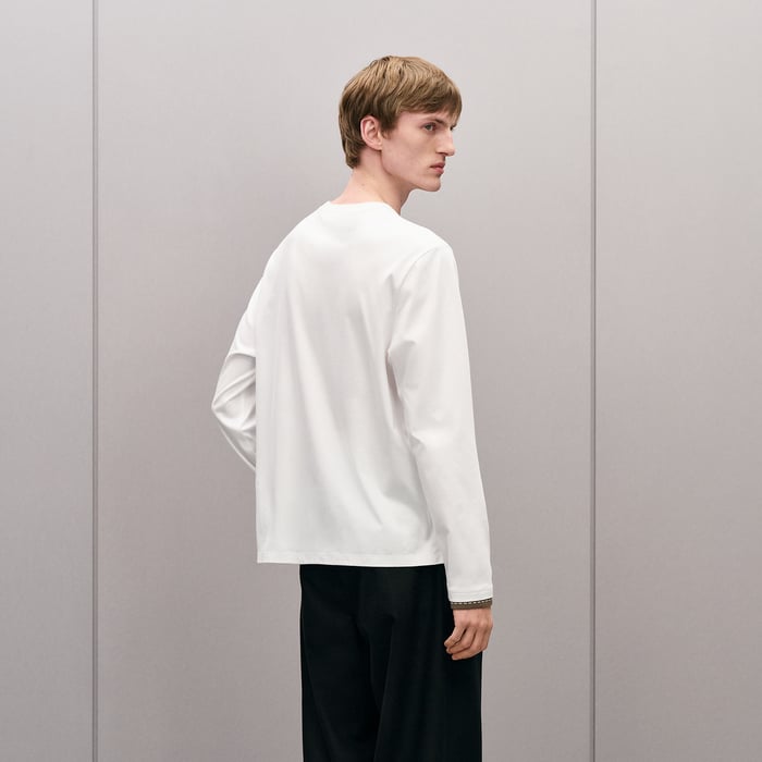 Blanc "Sellier" T-shirt