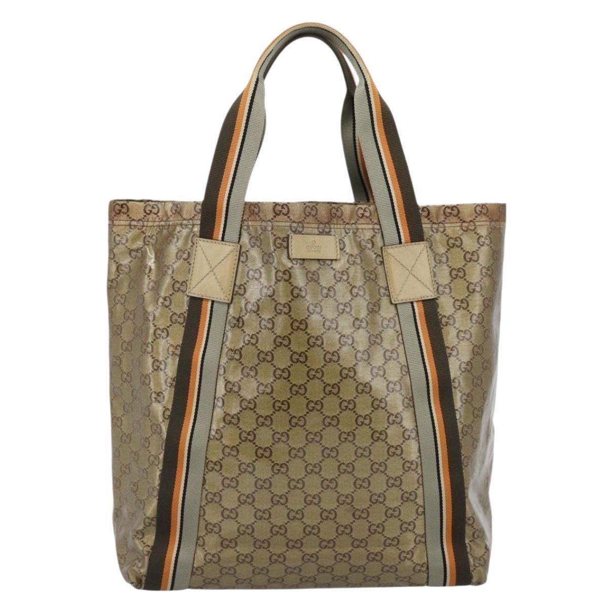 Leather tote