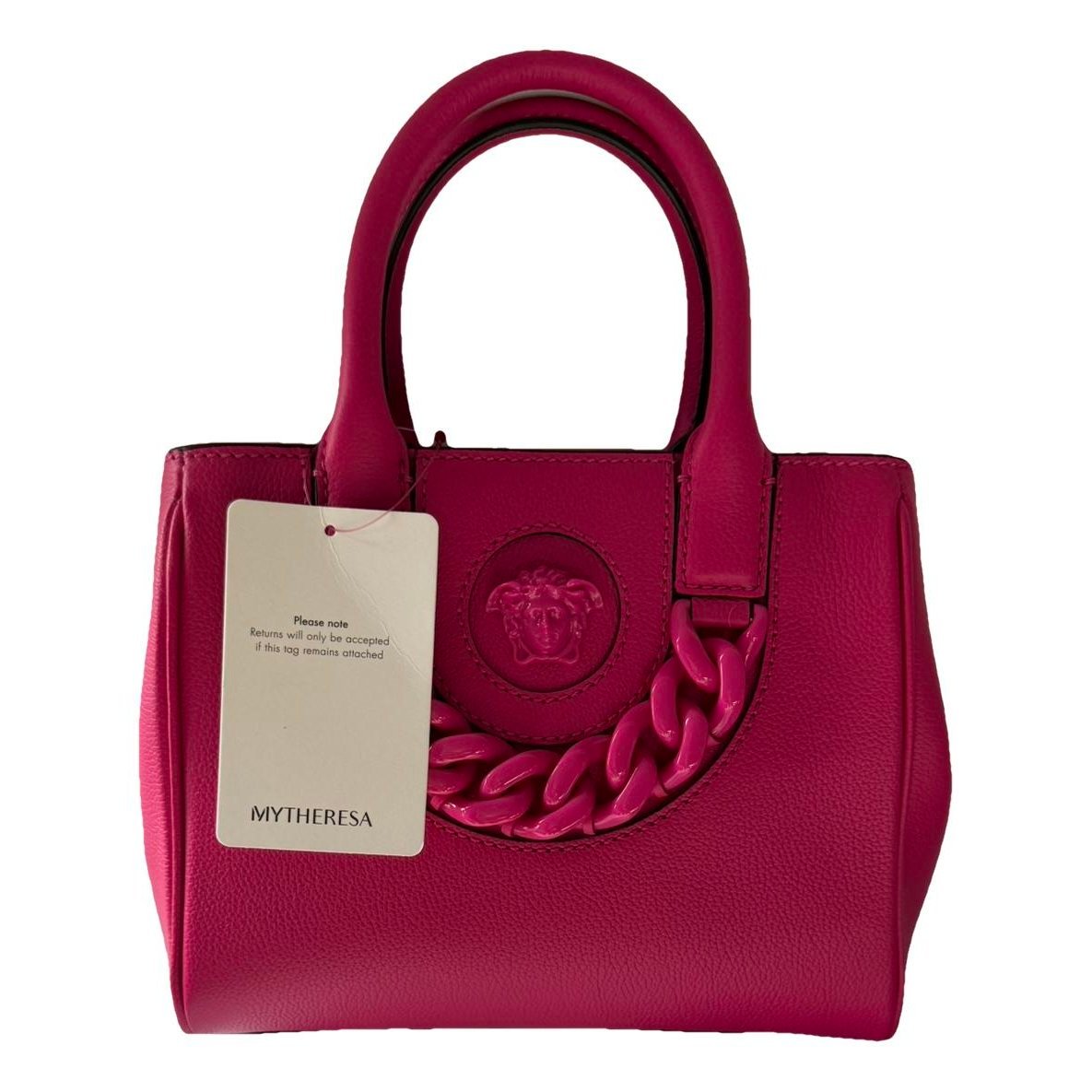 La Medusa leather handbag