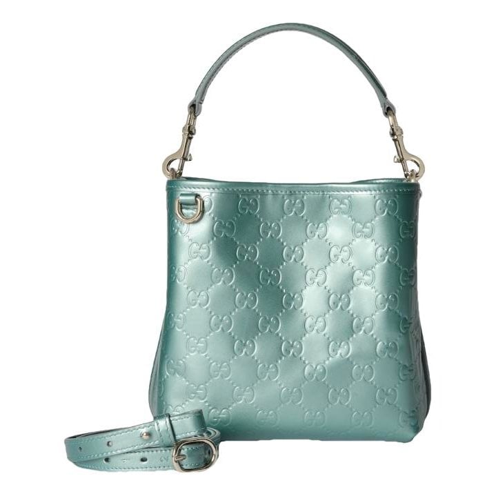 Ophidia Bucket leather crossbody bag