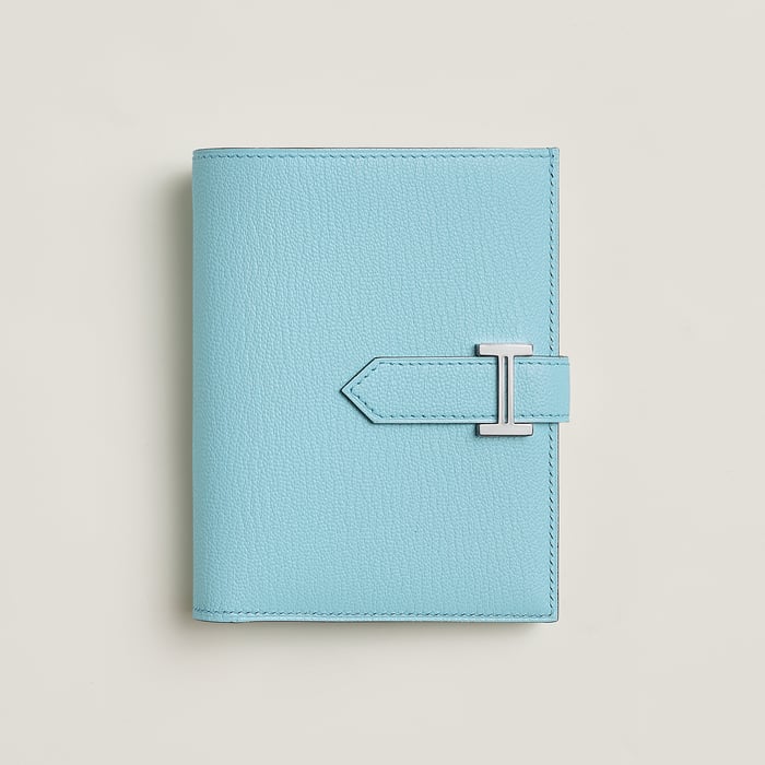 Bleu Zéphyr Bearn Compact Wallet