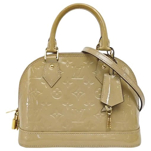 Alma BB patent leather handbag