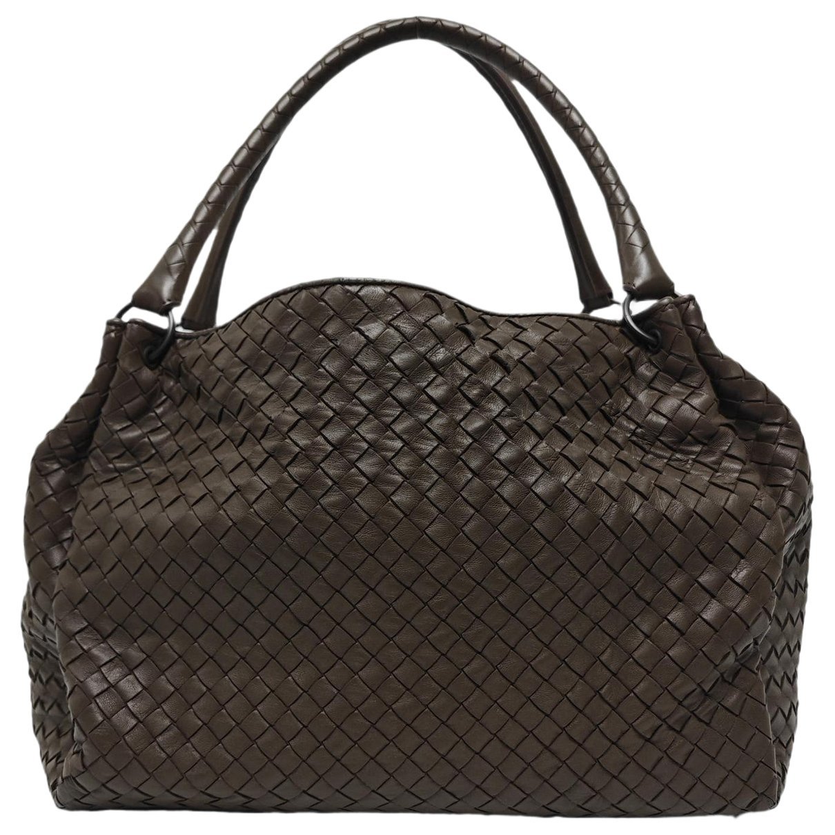 Parachute leather handbag
