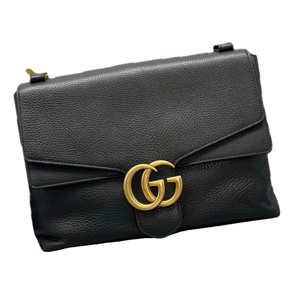 GG Marmont Flap leather handbag