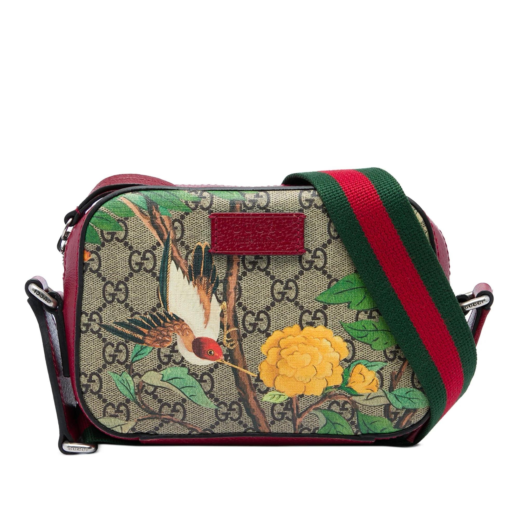 Gucci B leather crossbody bag