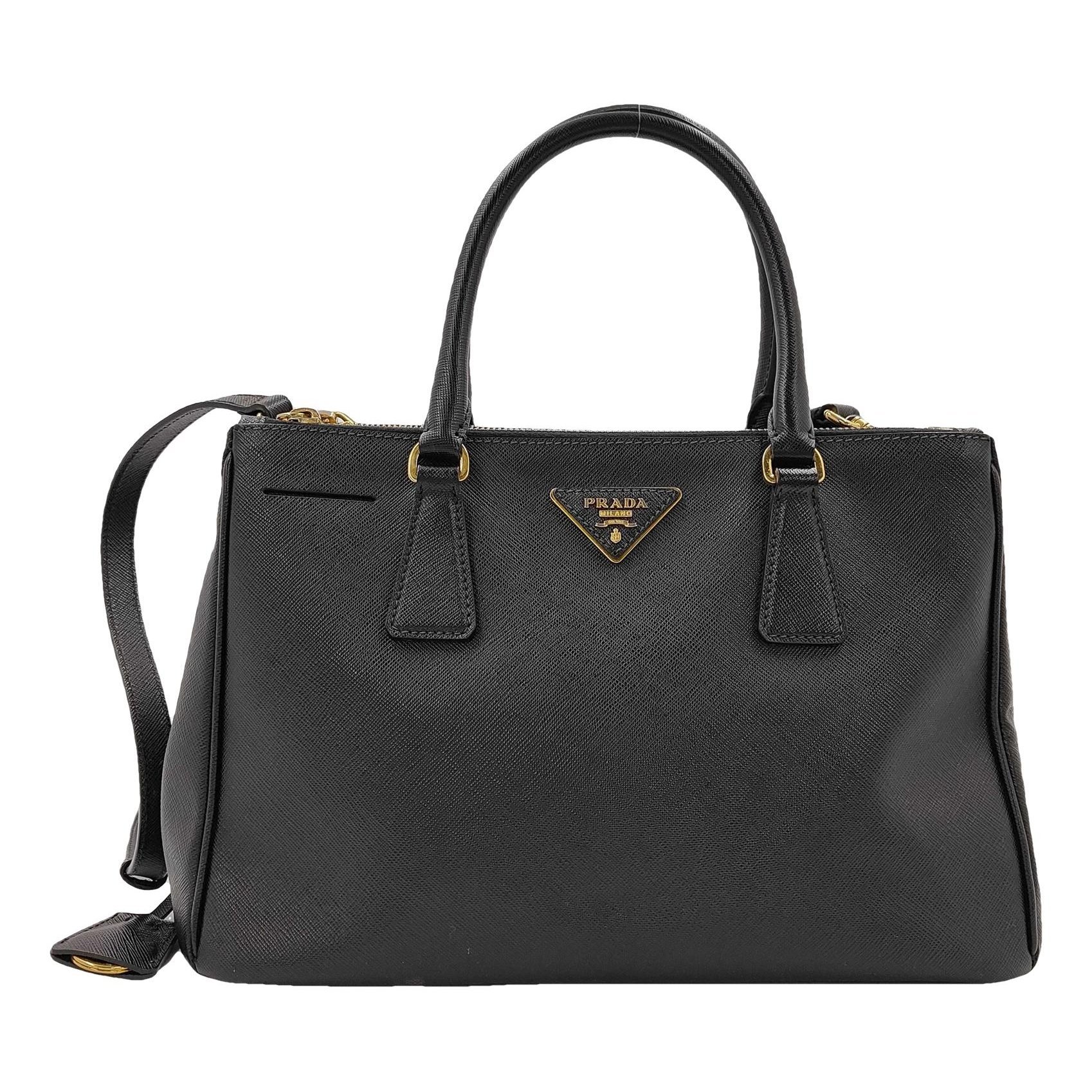 Galleria leather handbag