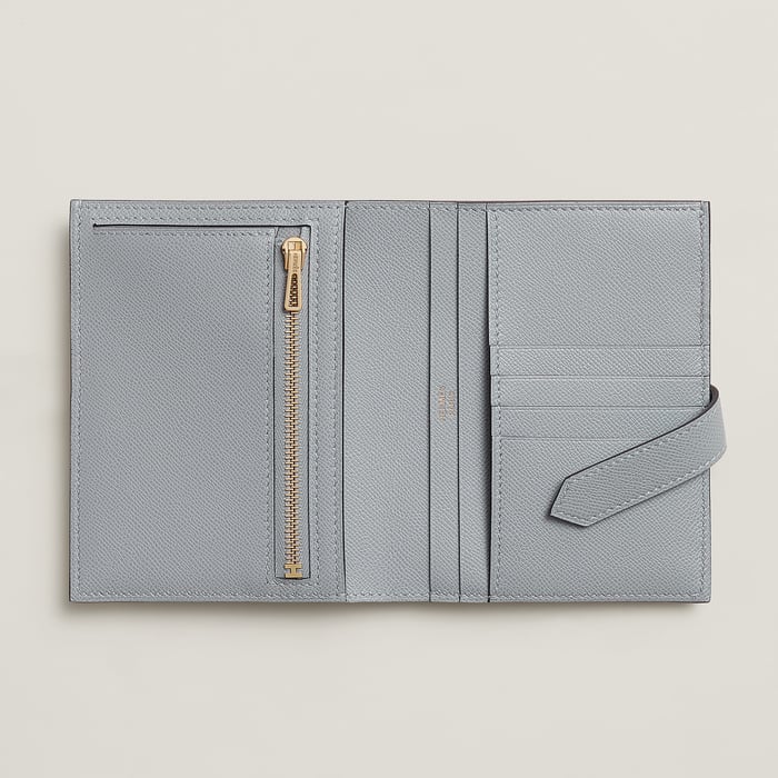 Gris Pantin Bearn Compact Wallet