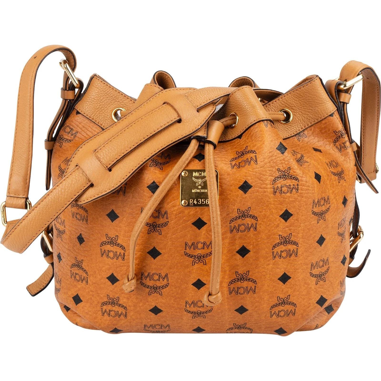 Heritage Drawstring leather crossbody bag