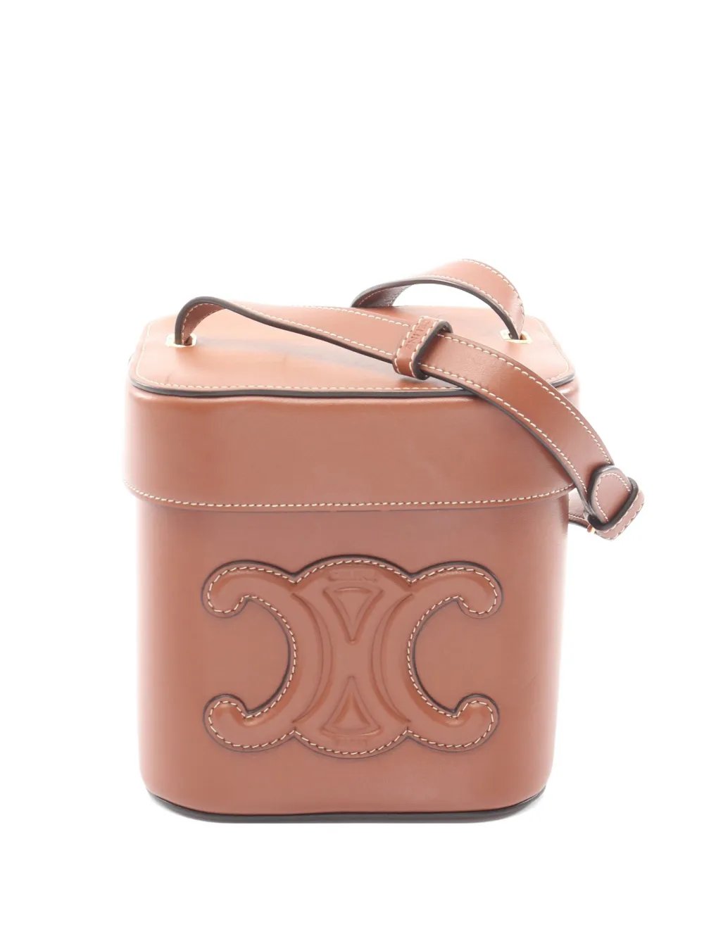 2010s Cuir Triomphe leather bucket bag