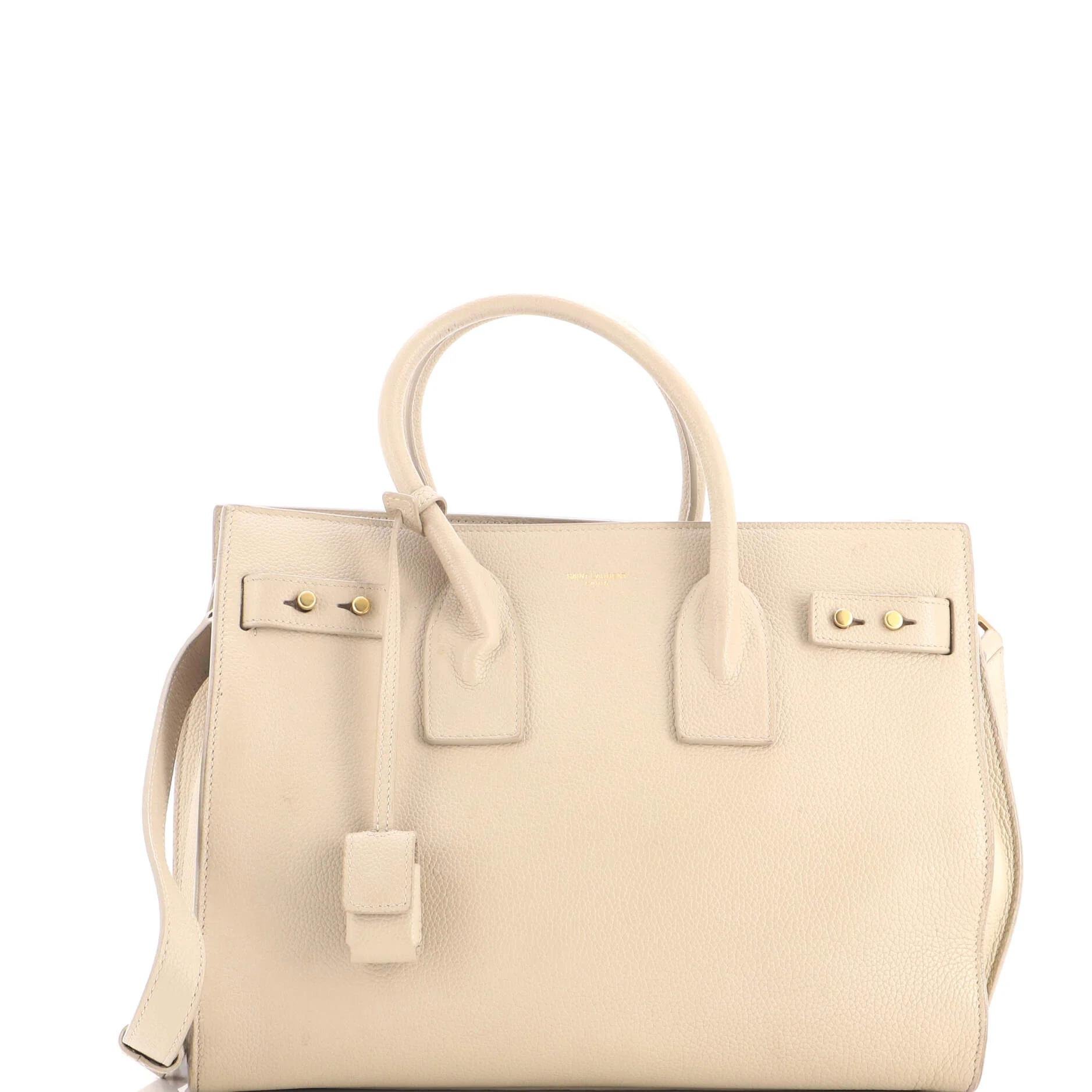 Leather tote
