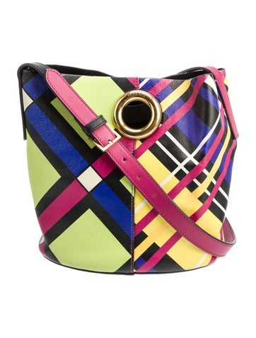 Versace Leather Shoulder Bag