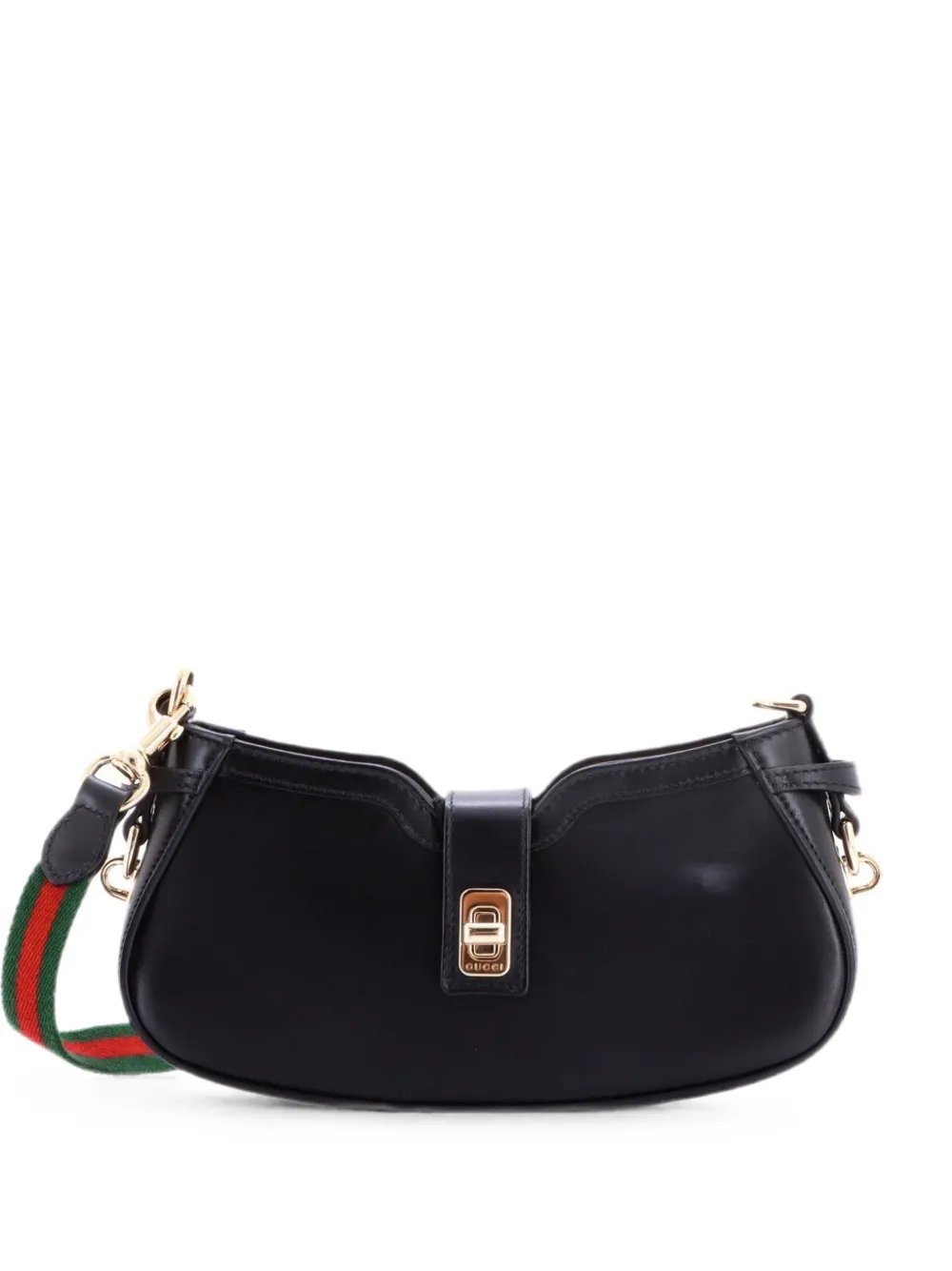 Moon Side Leather Mini shoulder bag