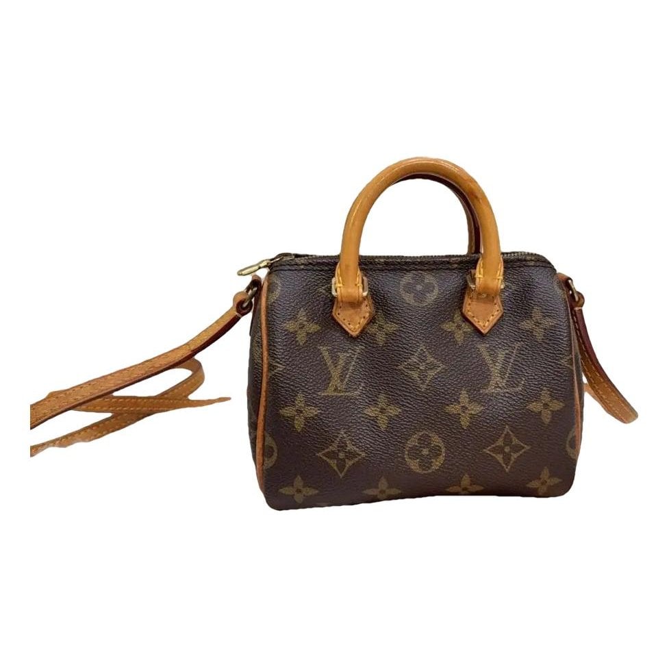 Nano Speedy / Mini HL leather handbag