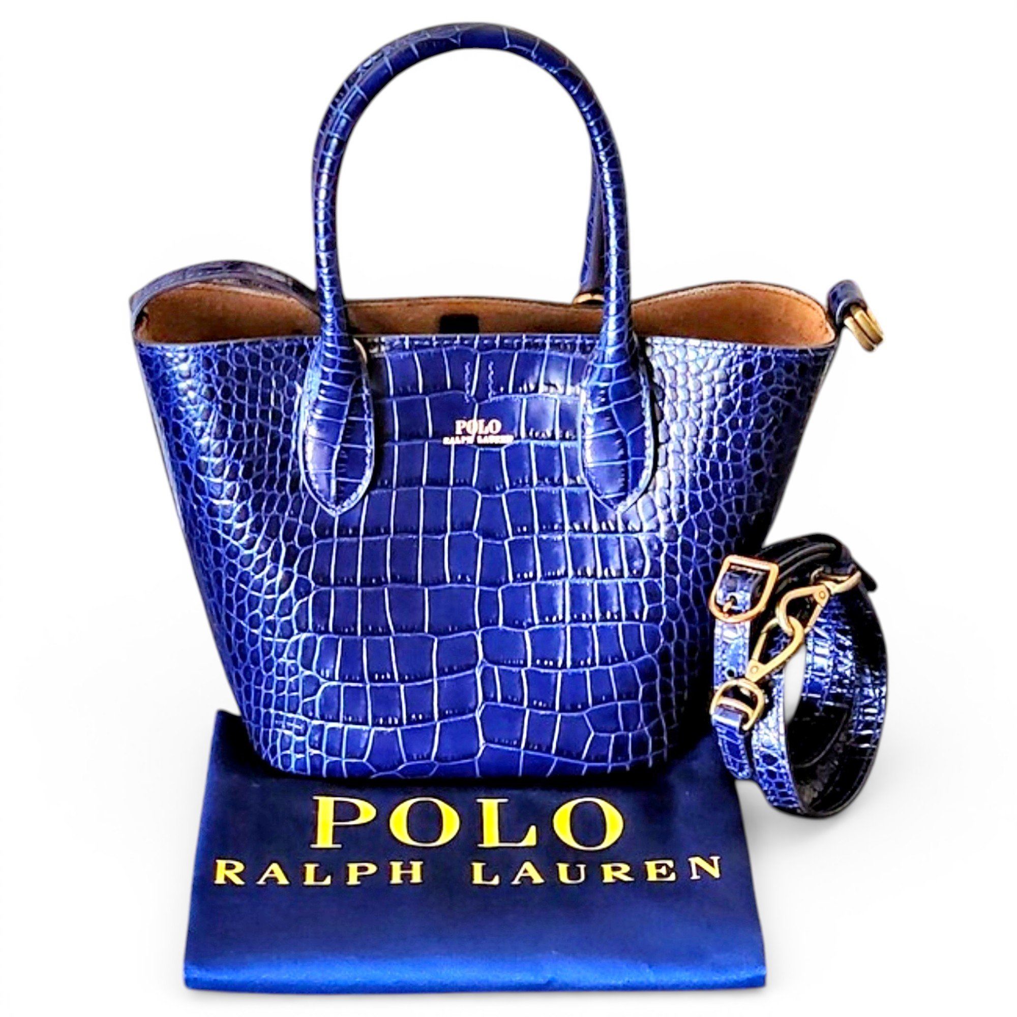 Leather tote